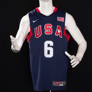 2008 Olympics LeBron James Basketball Jersey